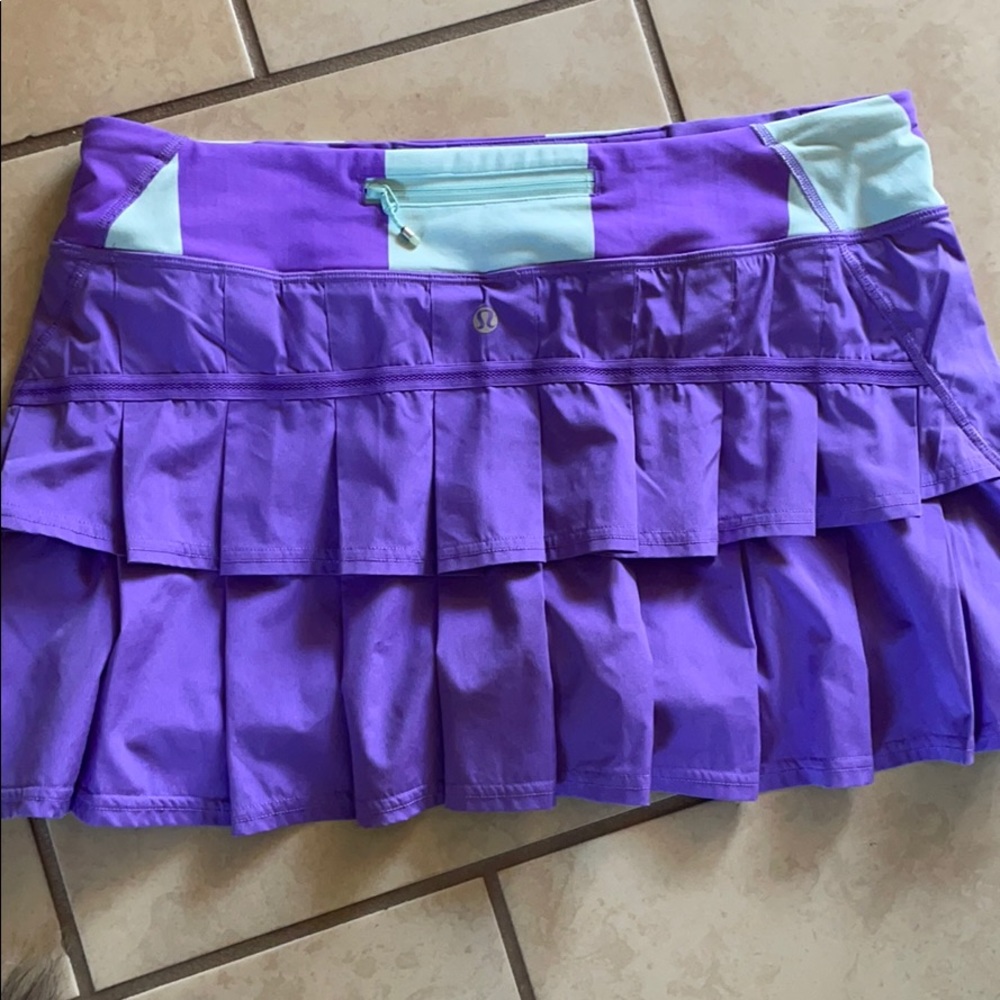 EUC Lululemon Pleated Skirt - Picture 2 of 6